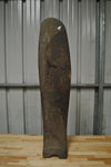 Half a Wooden Propeller with Brass Plates