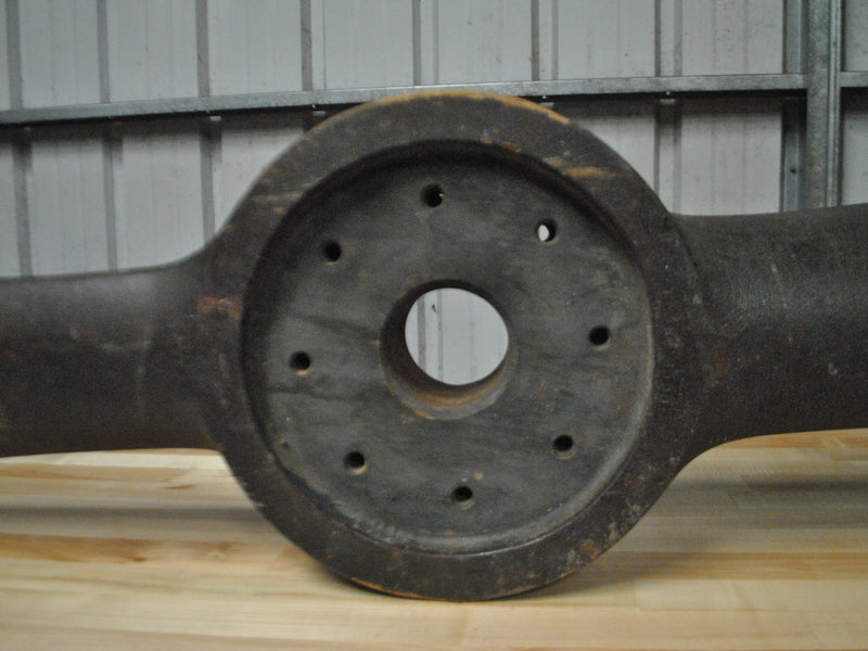 Wooden Propeller with Brass Plates