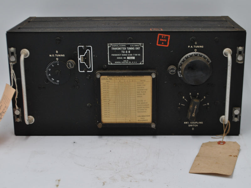 Transmitter Tuning Unit TU-8-B